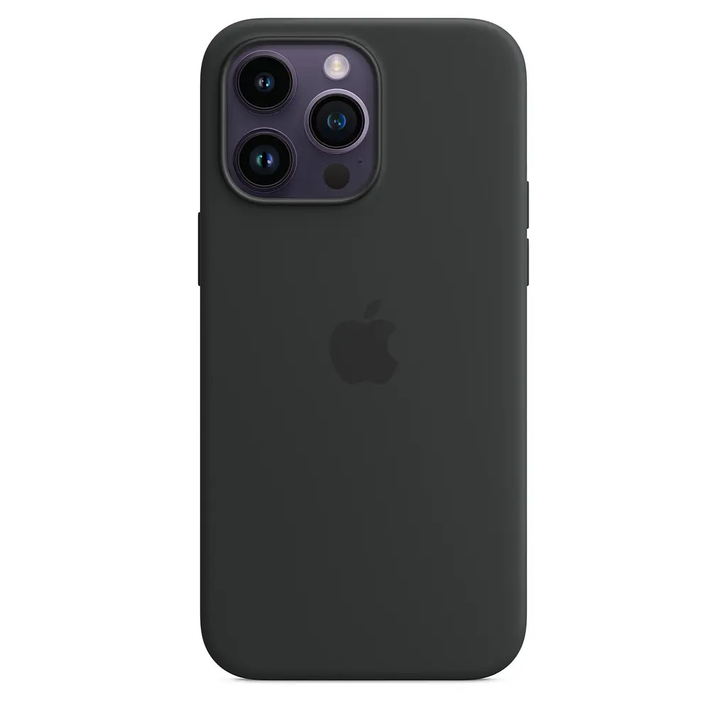 Оригінальний силіконовий чохол для iPhone 14 Pro Max (6.7") Apple Silicone Case MagSafe Midnight MPTP3ZE/A - фото 6
