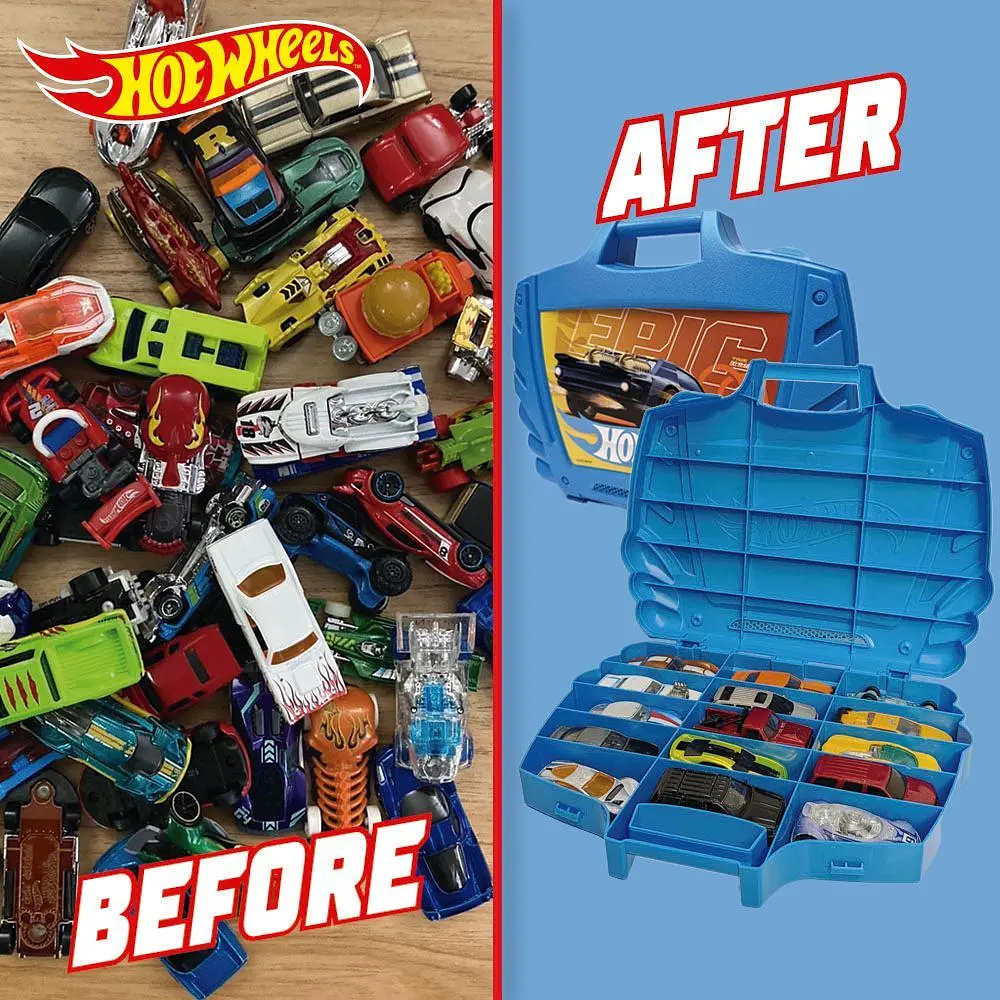 Гаражний кейс для зберігання машинок Hot Wheels (HWCC16) - фото 4
