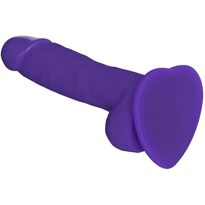 Реалістичний фалоімітатор Strap-On-Me Soft Realistic Dildo Violet - Size S - фото 2