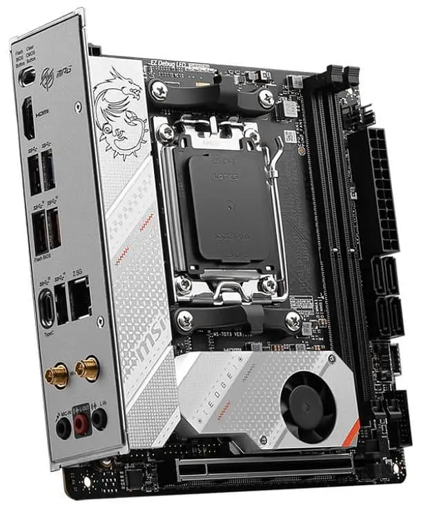 Материнська плата MSI MPG B650I EDGE WIFI (MPG B650I EDGE WIFI) (Socket AM5, AMD B650, Mini-ITX) Б/в - фото 3