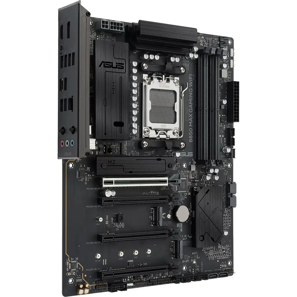 Материнська плата ASUS B850 MAX GAMING WIFI (B850 MAX GAMING WIFI) (Socket AM5, AMD B850, ATX) - фото 2