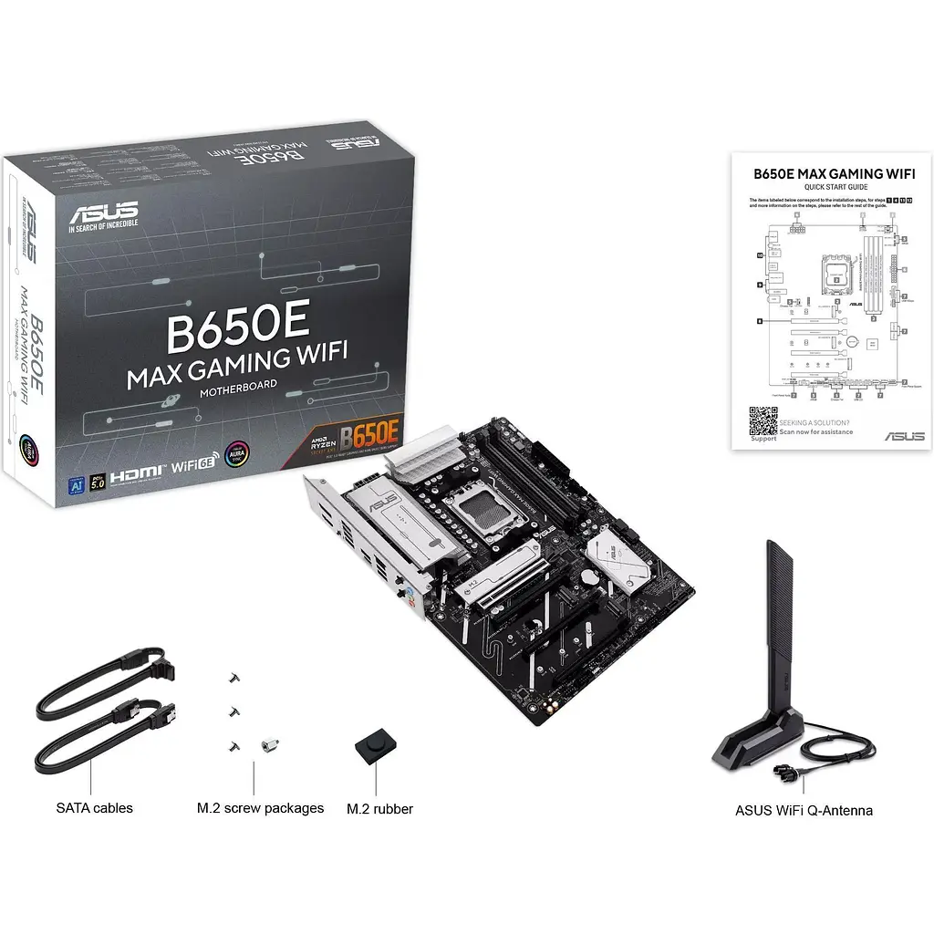 Материнська плата Asus B650E MAX Gaming WIFI Black (90MB1LD0-M0EAY0) [147078] - фото 8