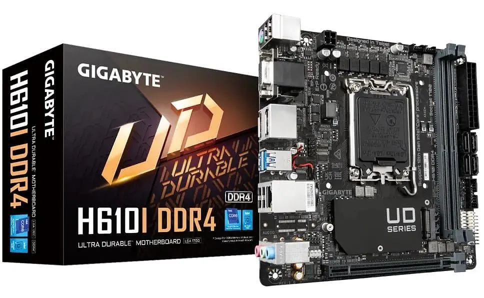 Материнська плата Gigabyte H610I DDR4 (H610I DDR4) (Socket 1700, Intel H610, Mini-ITX) - фото 5