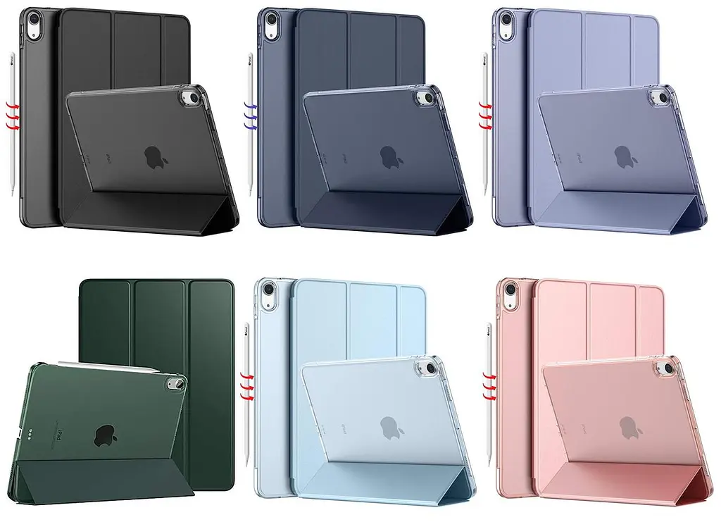 Чохол BeCover Tri Fold Hard для Apple iPad Air 11 M2 2024 Темно-зелений (711414) - фото 2