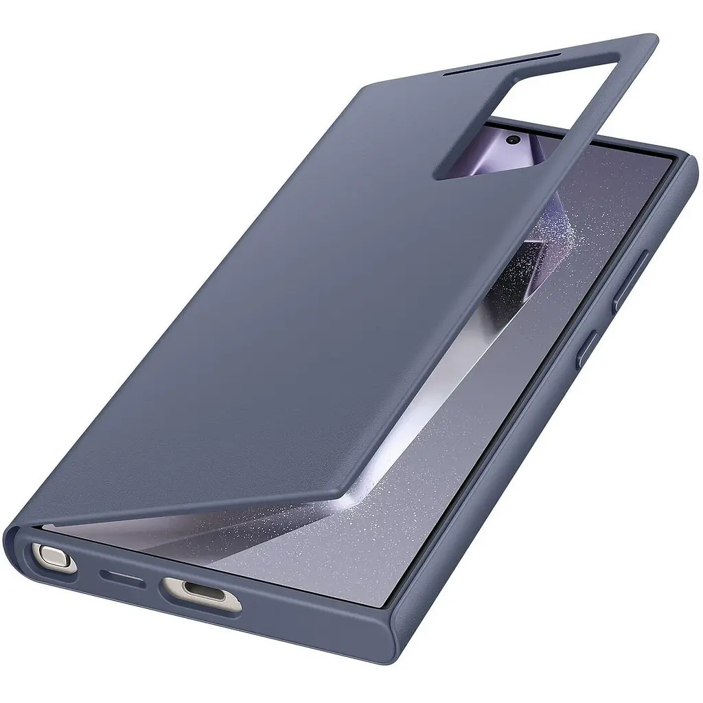 Оригінальний чохол-книжка Smart View Wallet Case для Samsung Galaxy S24 Ultra (6.8") Violet EF-ZS928CVEGWW