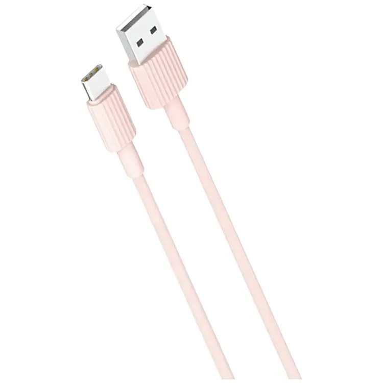 Кабель XO Type-C NB156 2.4A/1m Pink