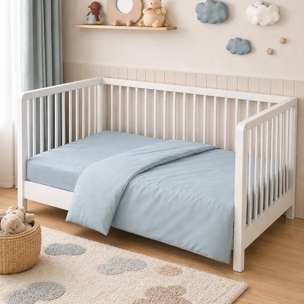 Дитяча постільна білизна MIRSON BABY фланель Menthol 110х160см (2200012800034) - фото 8