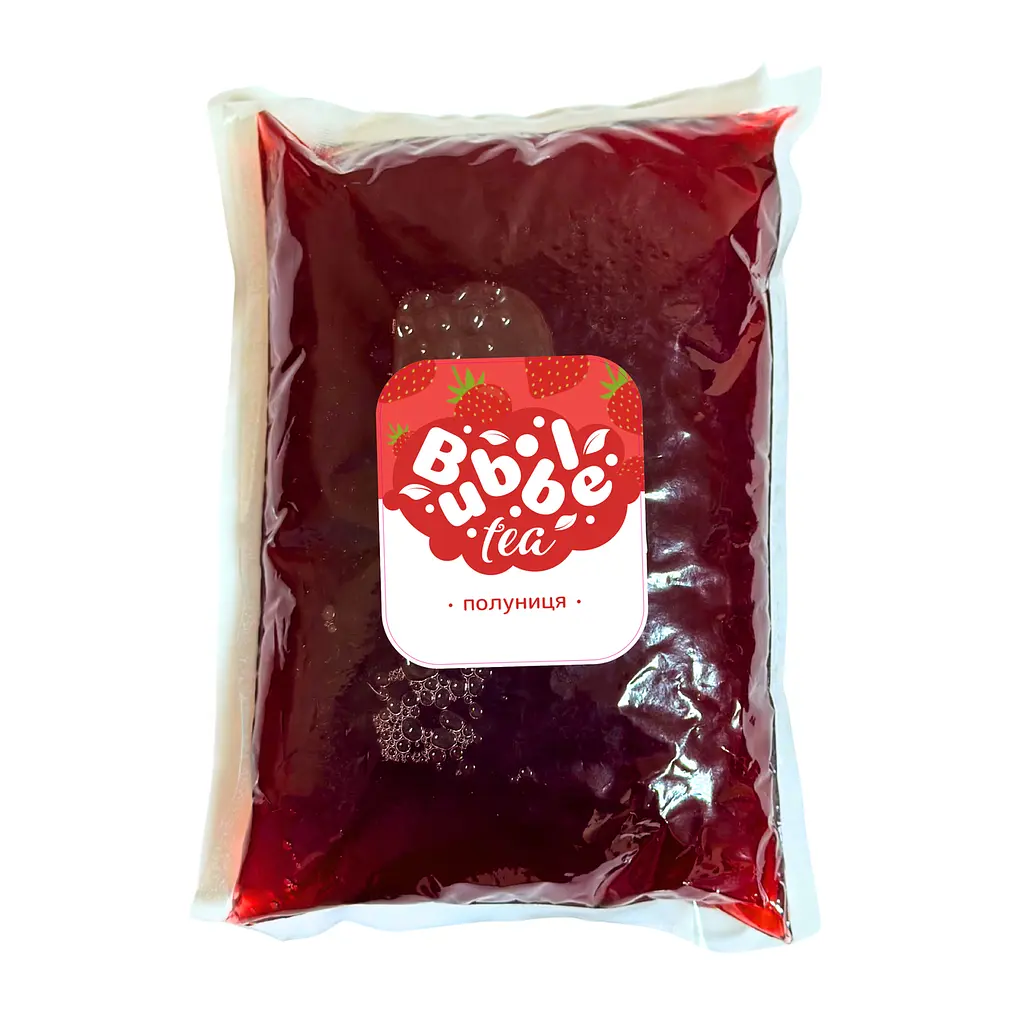Bubble Tea кульки "Полуниця" 1,8 кг
