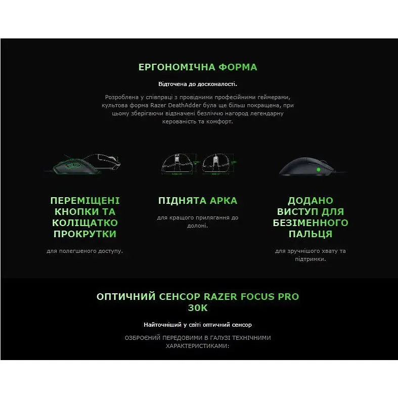 Игровая мышь RAZER V-3 DeathAdder Black - фото 7