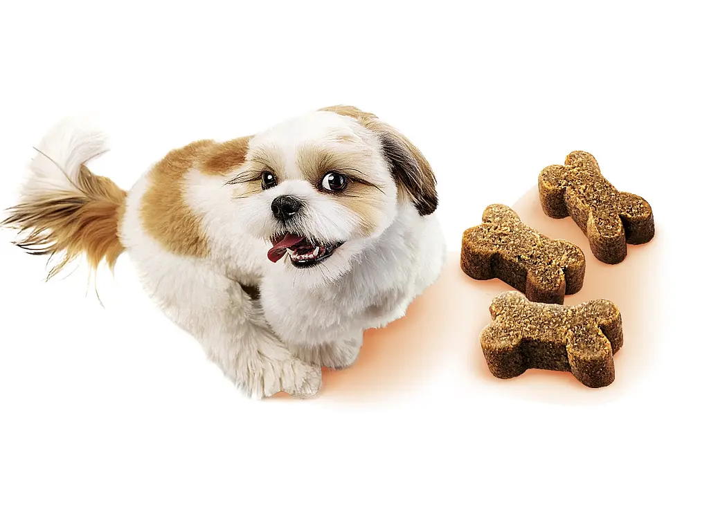 Ласощі Brit Care Mini Treats Think для собак малих порід для підтримки розумових здібностей з індичкою смак арахісового масла 50 г - фото 2