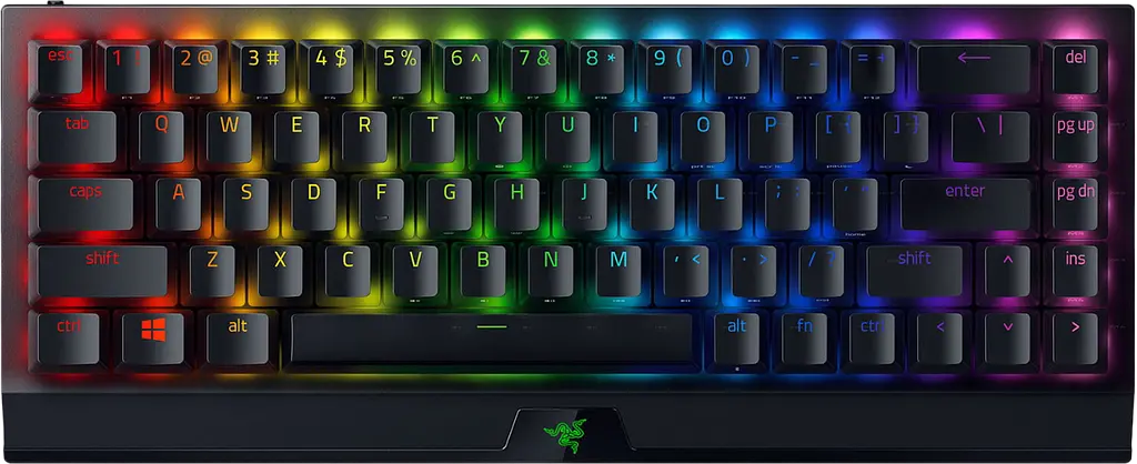 Клавіатура бездротова Razer BlackWidow V3 Mini Hyperspeed Green Switch RGB Black (RZ03-03891600-R3R1) - фото 3