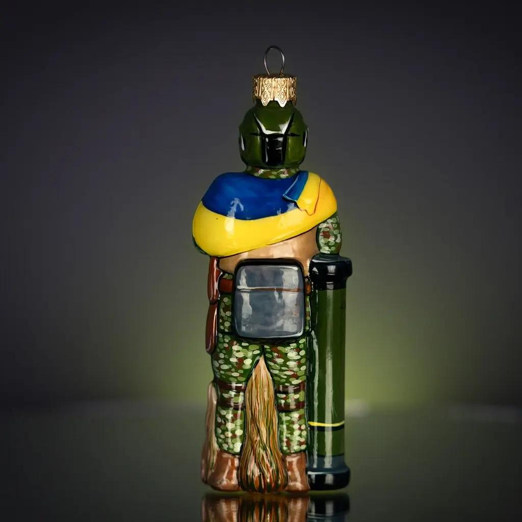 Елочное украшение Різдвяні історії Воин света стекло (4820001109702) - фото 4