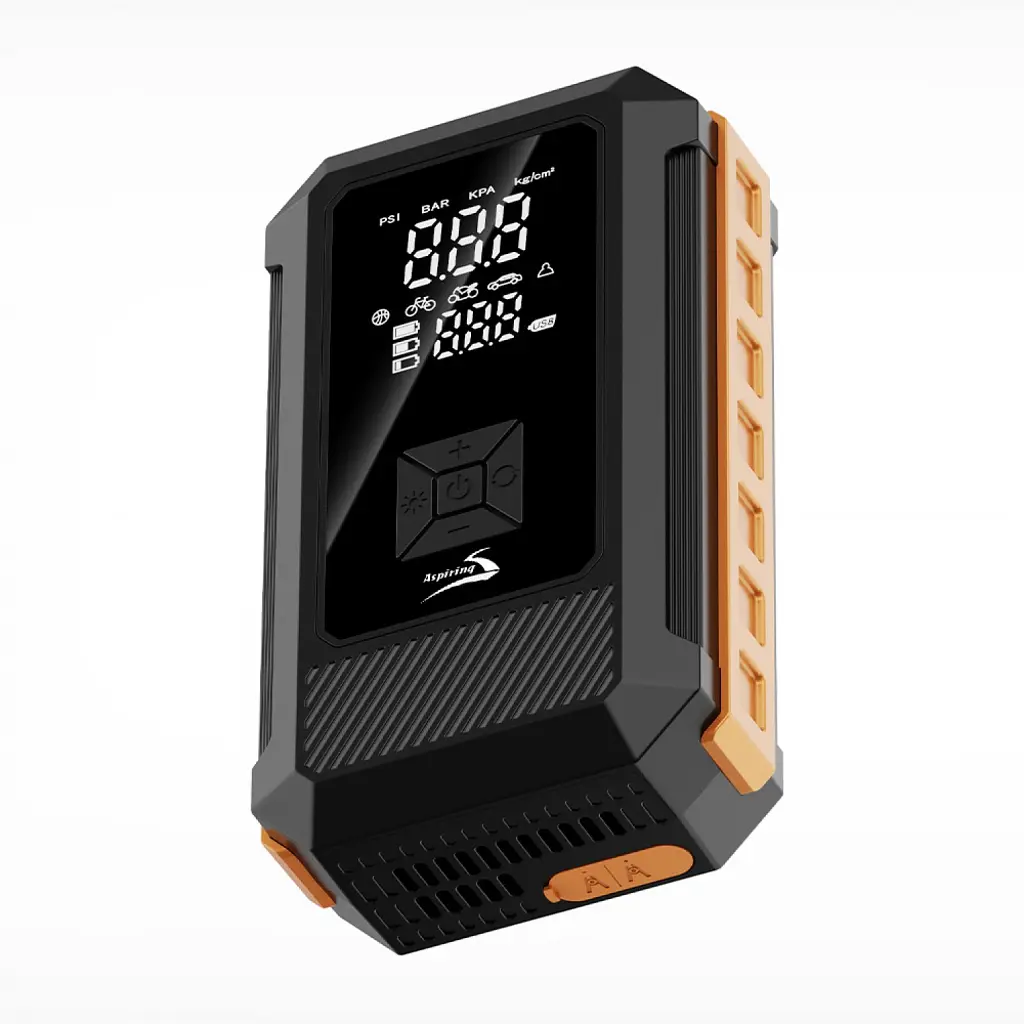 Пуско зарядний пристрій Aspiring 10000mAh 1000A Jump 5 Power bank 3-in-1 with inflator (VTR-P5) - фото 2