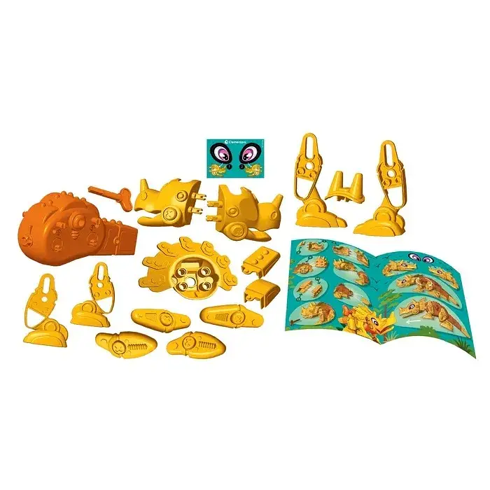 Робот-конструктор Clementoni Science & Play Dino Bot Triceratops (75074) - фото 2