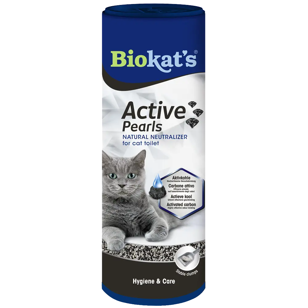 Дезодорант для котячого туалету Biokat's Active Pearls з активованим вугіллям, 700 мл - фото 6