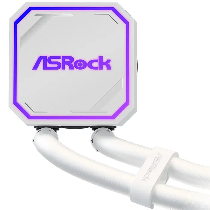 Система водяного охолодження ASRock Pro White 240 ARGB - фото 5