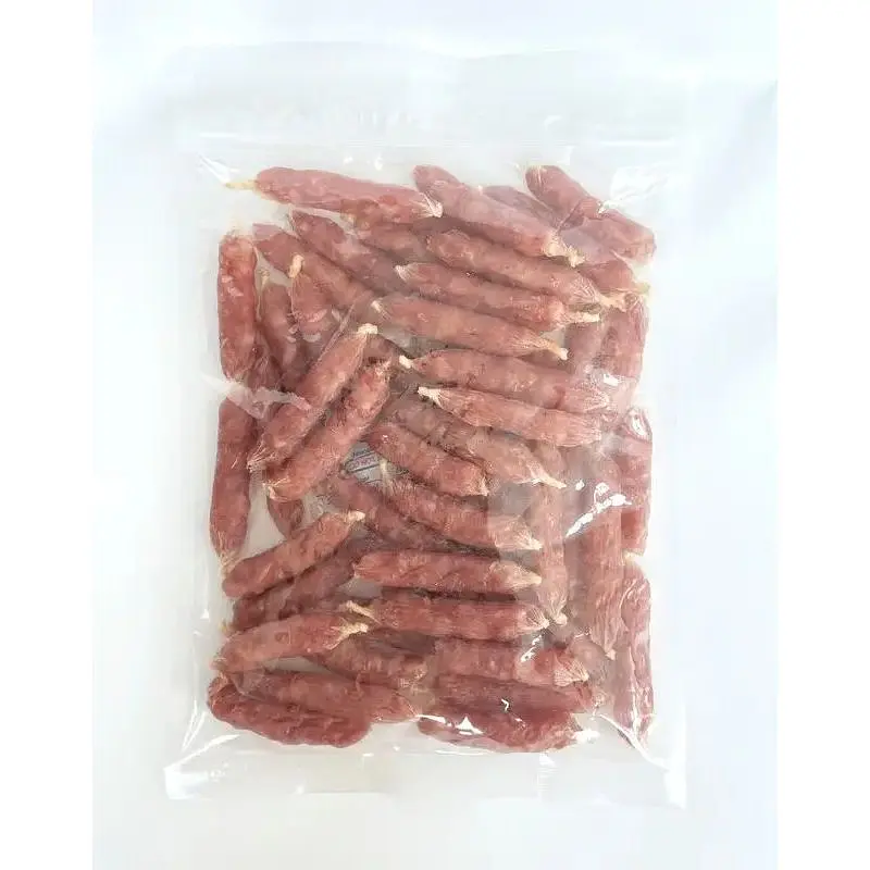Лакомство для собак LupiPets Колбаски с уткой и сыром 7 см 500 г - фото 2