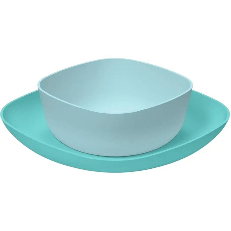 Набір тарілок Chicco Dish Set 12+ 2 шт. Блакитний (16002.15) - фото 5