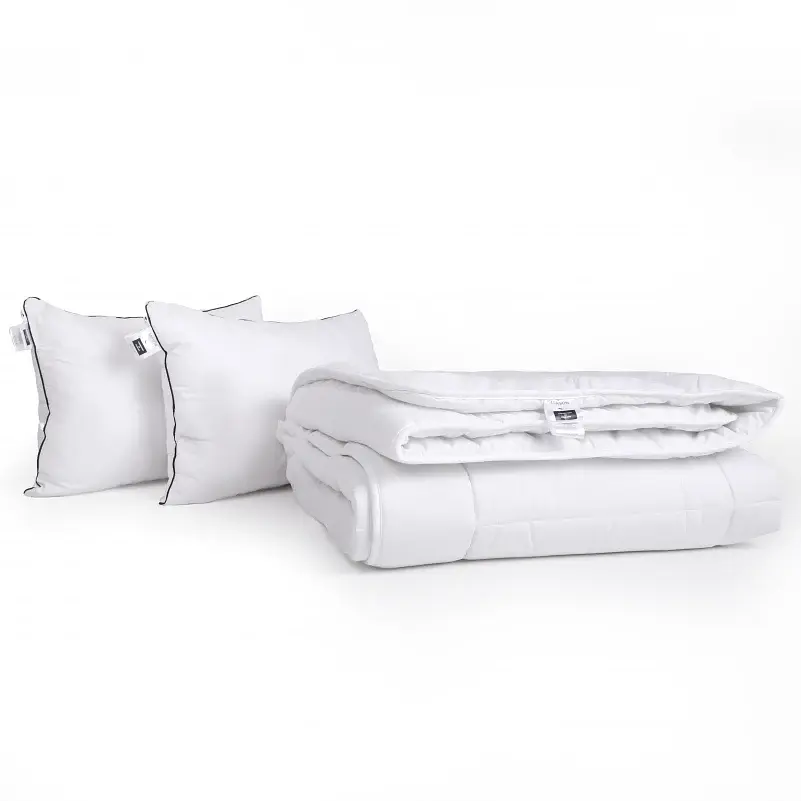 Набор MirSon шерсть №9560 Bianco Wool деми одеяло 200х220 см + 2 подушки белый (2200010806229) - фото 2