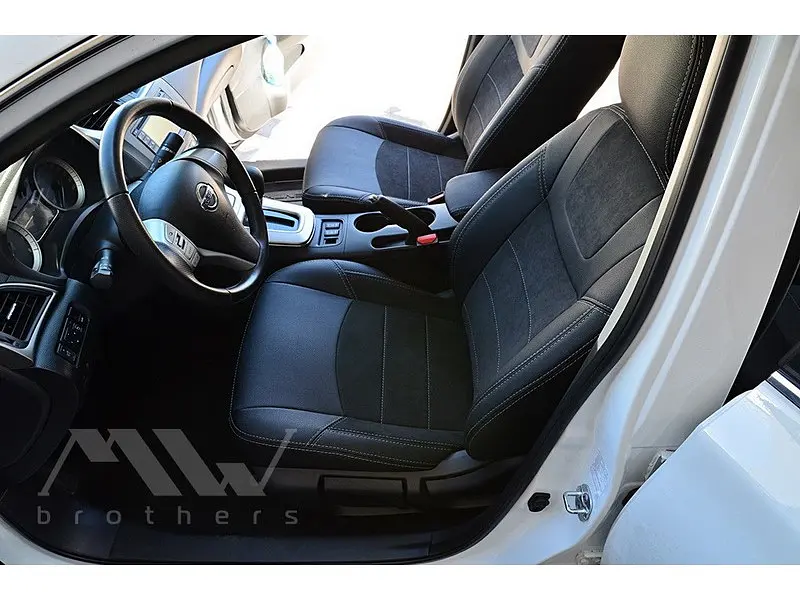 Авточохли модельні MW Brothers для Nissan Sentra c 2014 - фото 7