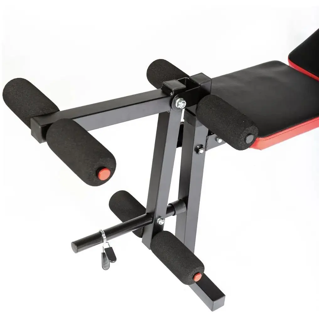 Скамья тренировочная York Fitness ASPIRE 120 складная со стойкой под штангу. - фото 3