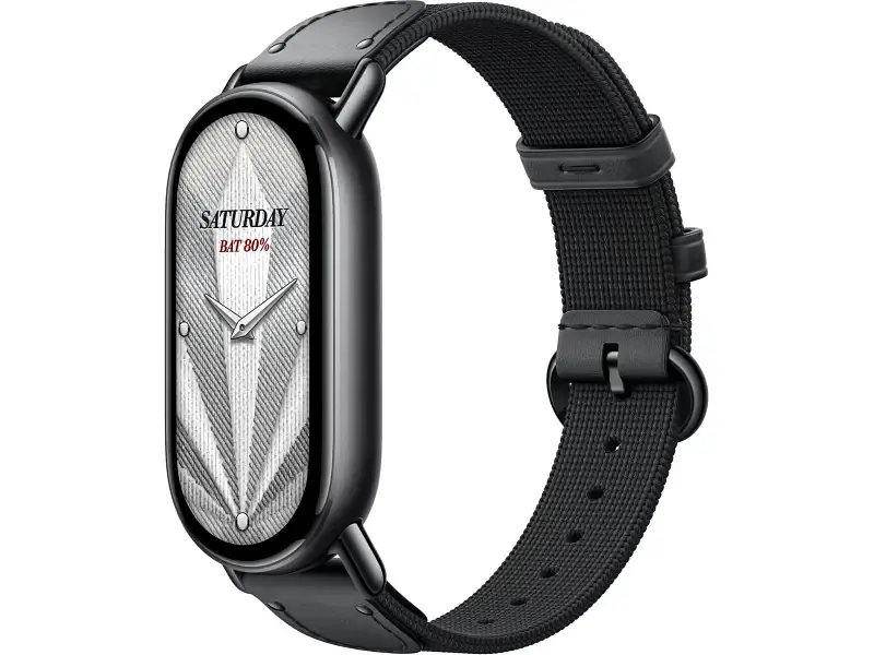 Ремінець Xiaomi до Band 10 Silk Knitted Strap Ebony BHR07Y9GL - фото 6