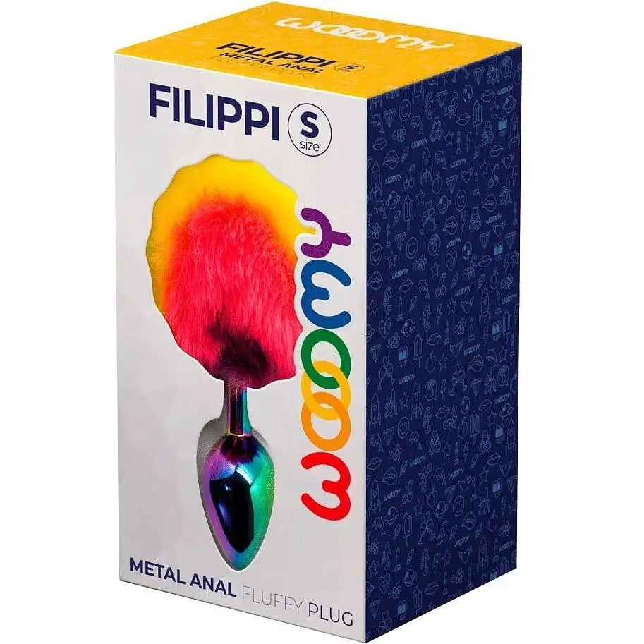 Анальна пробка Wooomy Filippi S - фото 3