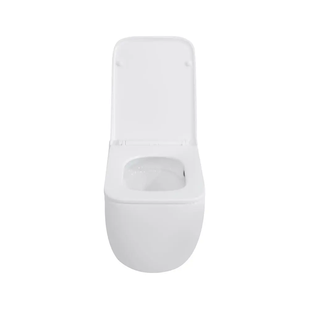 Унитаз подвесной Qtap Gemini безободковый с сиденьем Soft-close QT2533076EUQW, Белый - фото 4
