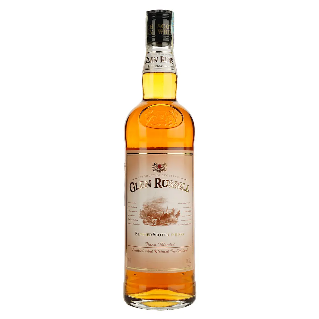 Віскі Glen Russell Blended Scotch Whisky 40% 0.7 л - фото 2