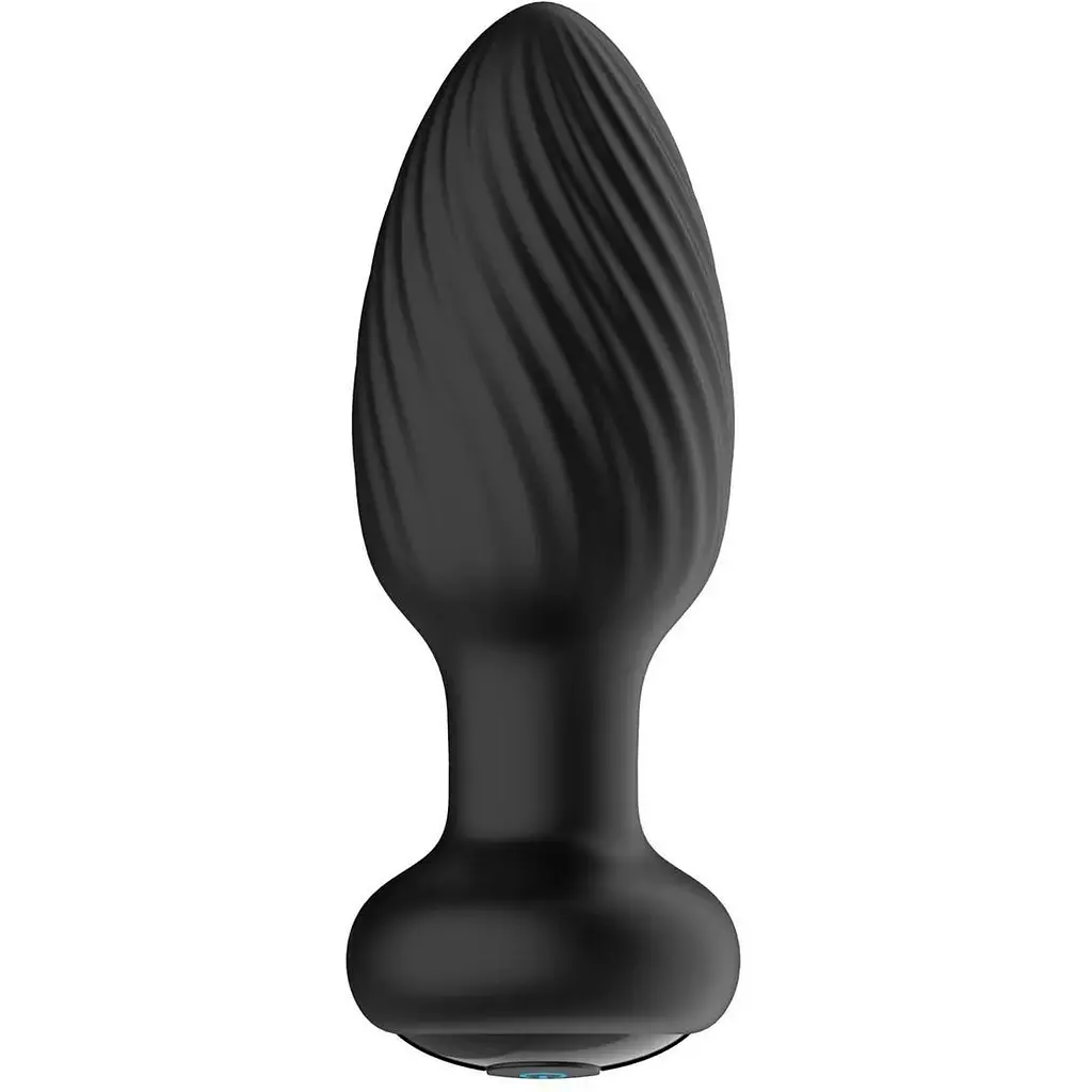 Анальная пробка Nexus Tornado Remote Control Rotating Butt Plug Black - фото 5