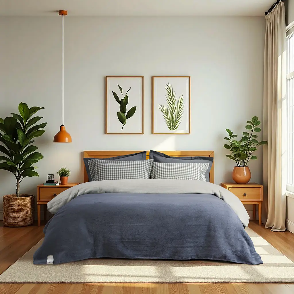 Плед Lotus Home - Infinity серый 200x220 - фото 2