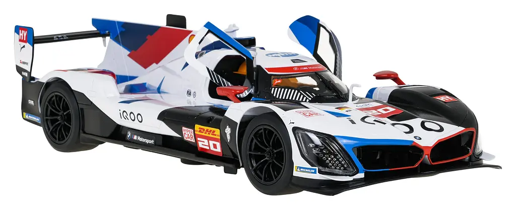 Машинка BMW M Hybrid V8 белый RASTAR модель 1:14 Автомобиль на дистанционном управлении + пульт - фото 5