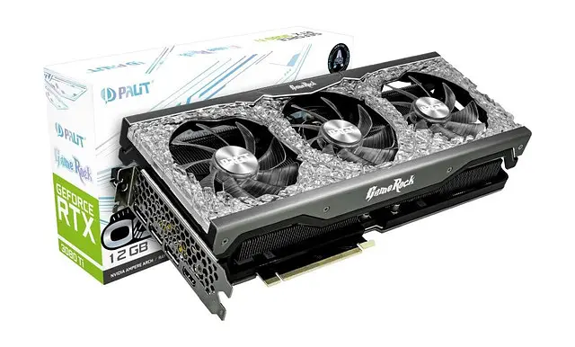 Відеокарта Palit GeForce RTX 3080 Ti GameRock OC 12GB GDDR6X (NED308TT19KB-1020G) - фото 3