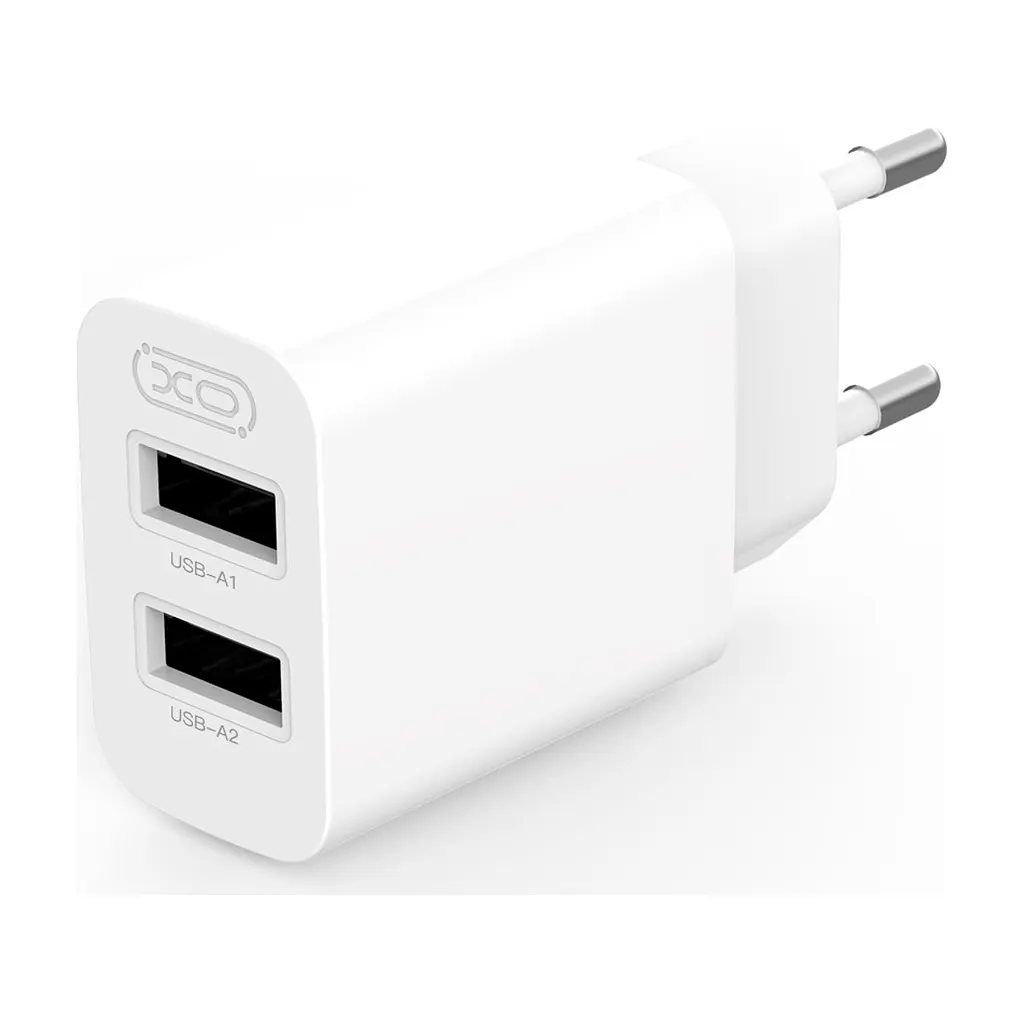 Зарядний пристрій XO L109 12W 2xUSB-A White (L109_White) - фото 2