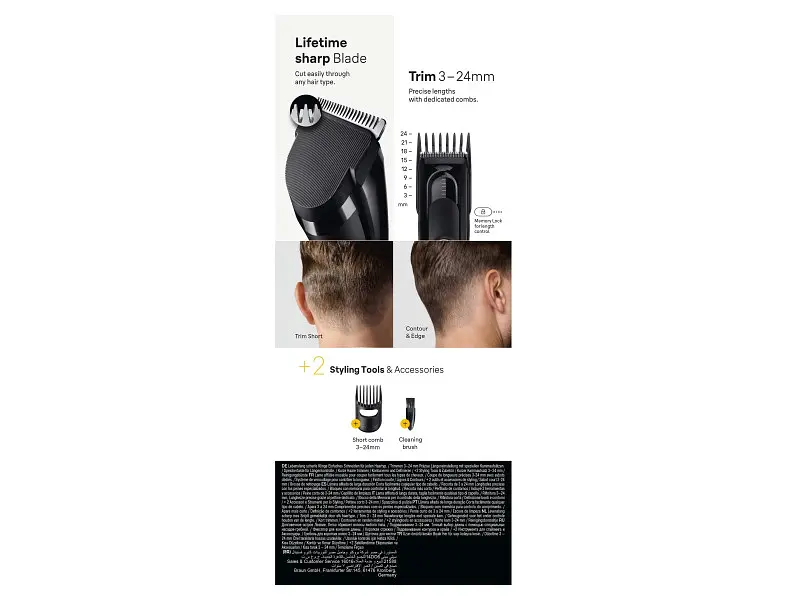 Машинка для стрижки Braun Series 5 HC 5510 - фото 5
