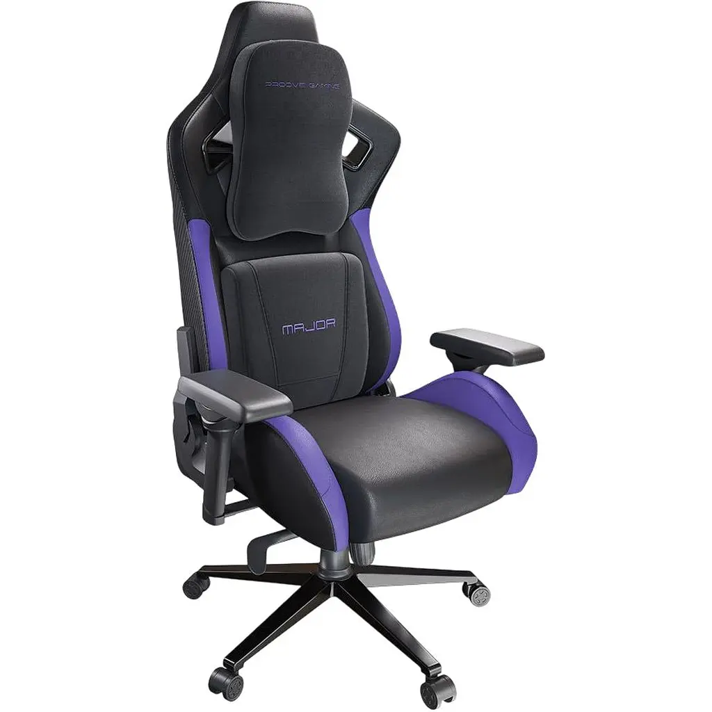 Геймерське крісло Proove Gaming Major Black/Purple (GCMJ0001001) [168161] - фото 2
