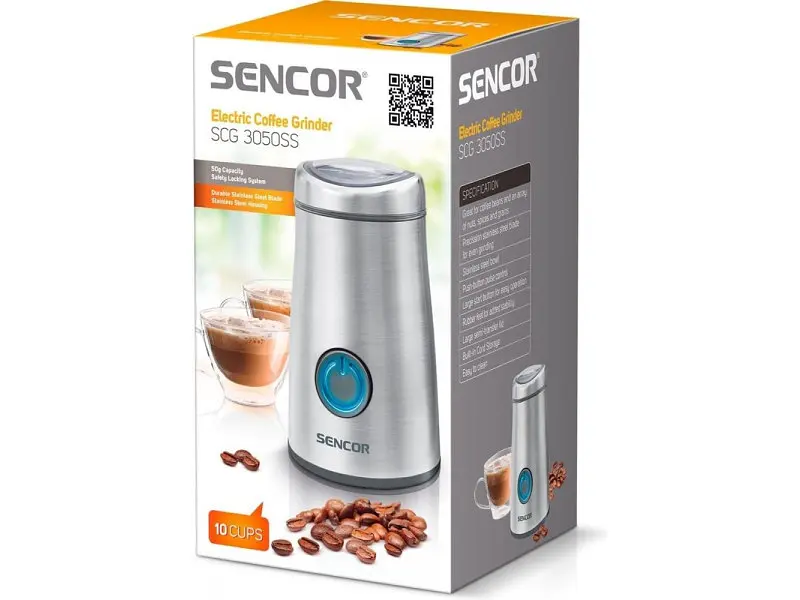 Кавомолка Sencor SCG 3050SS - фото 2