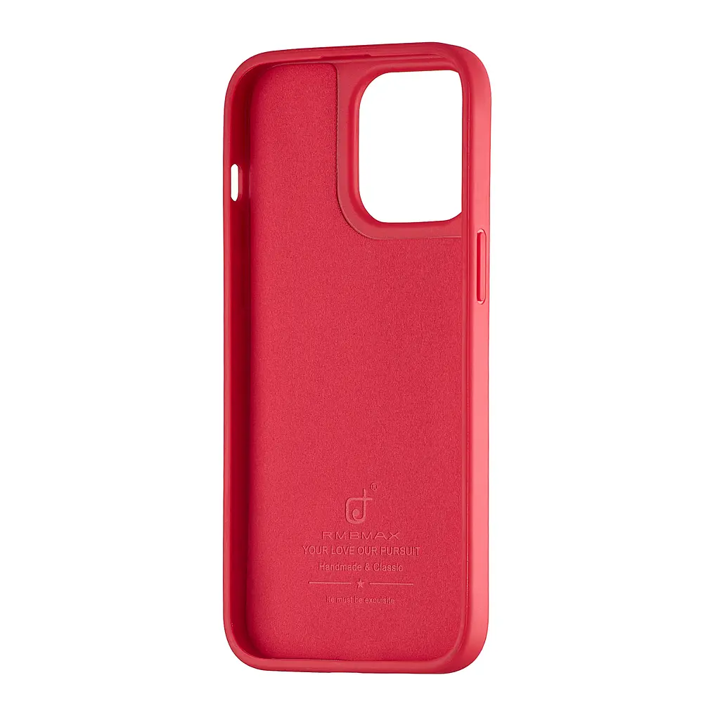 Чохол Jinduka Leather Ringo iPhone 15 Pro Max Red - фото 3