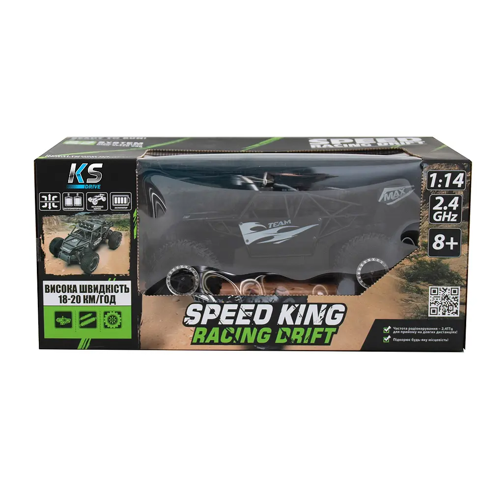 Машинка на радіокеруванні Sulong Toys Off-Road Crawler Speed Team чорний (SL-154RHMBl) - фото 9