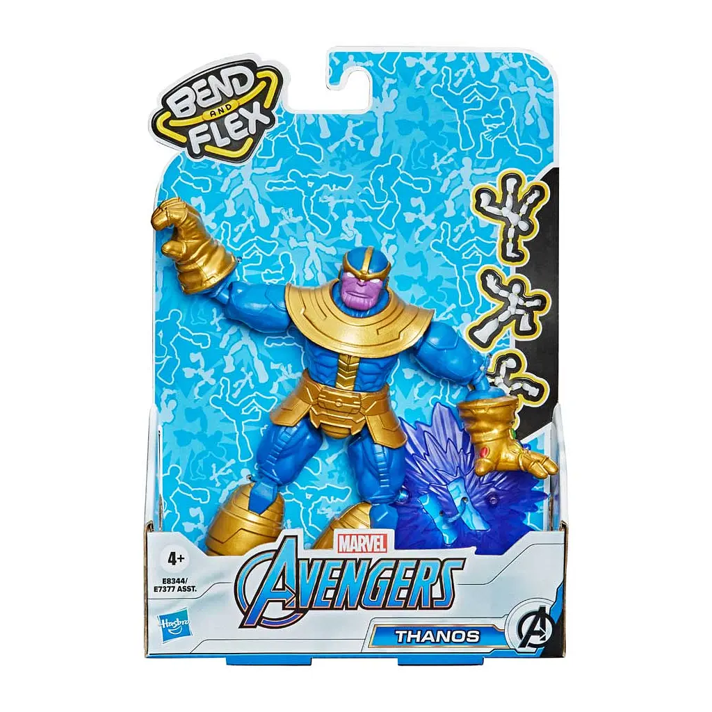Фігурка для геймерів Hasbro Avengers Bend and flex Месники Танос (E7377_E8344) - фото 2