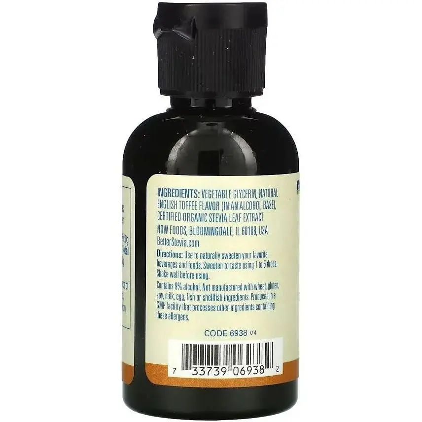 Замінник харчування Now Better Stevia English Toffee 59 мл - фото 2