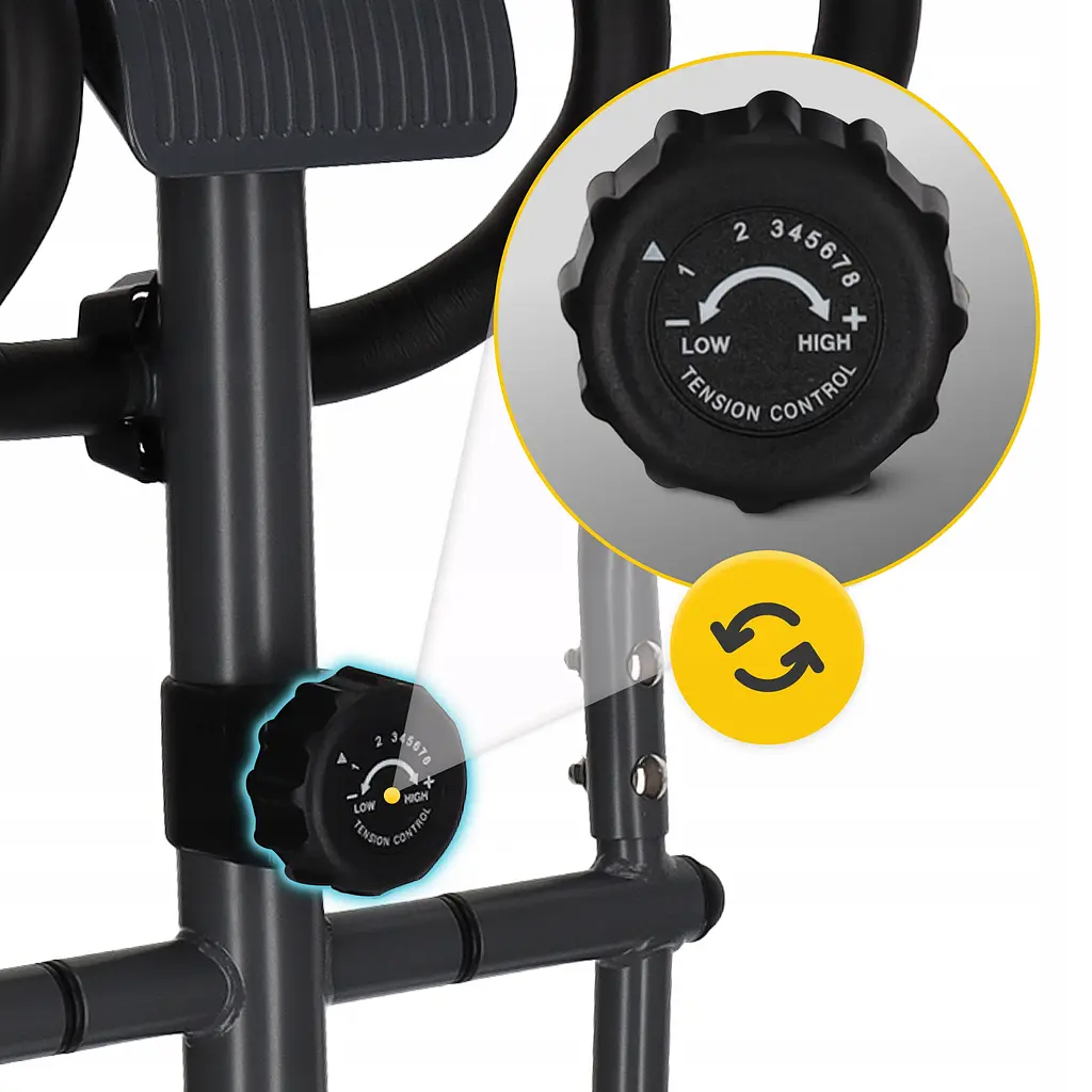 Орбитрек магнитный 4FIZJO Evo+ Black/Blue (P-5905973401661) - фото 5