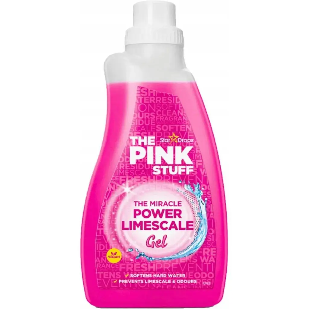 Очищувач для пральних машин The Pink Stuff Гель від накипу 1 л (5060033822760)
