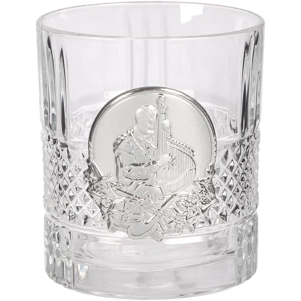 Подарочный набор стаканов Boss Crystal "Казаки" с серебряными накладками - фото 6