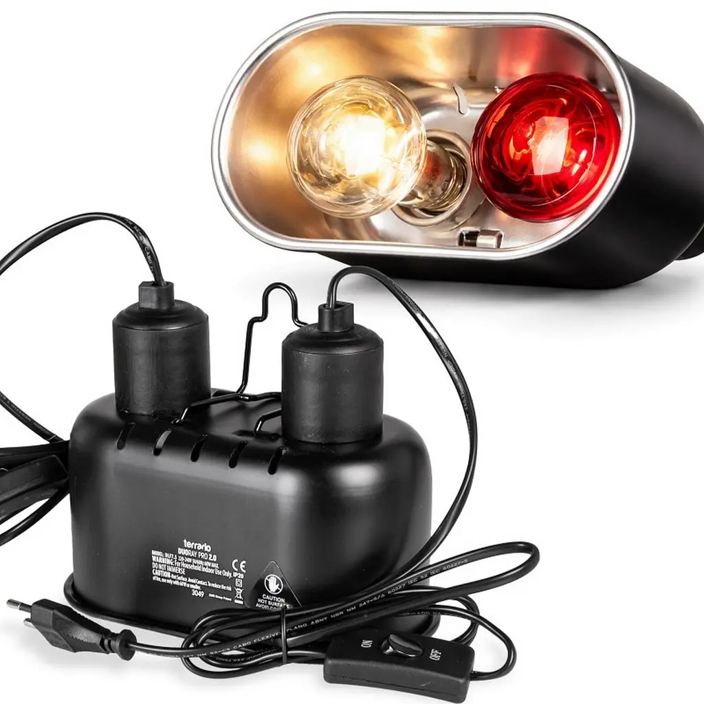 Світильник подвійний Terrario DUORAY 2.0 E27 2x60W для тераріуму - фото 4