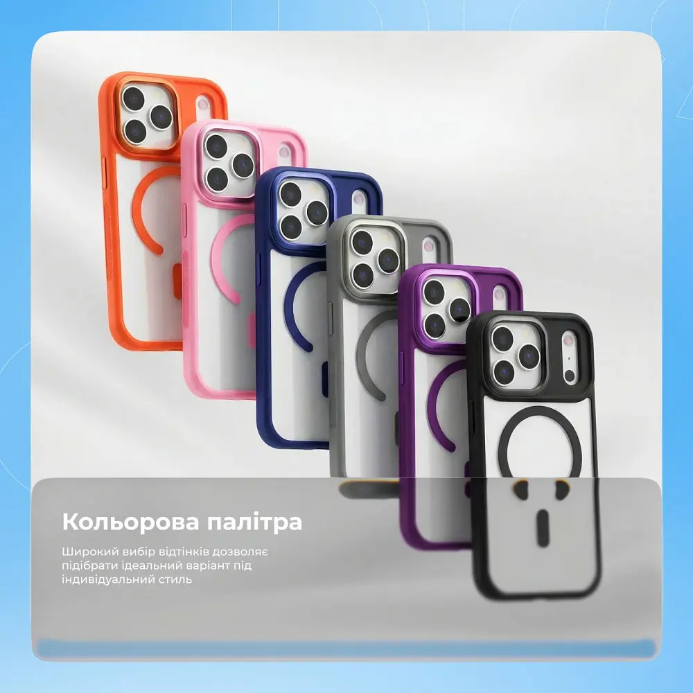 Чохол Proove Clear Essence Case with Magnetic Ring iPhone 16 в асортименті - фото 10