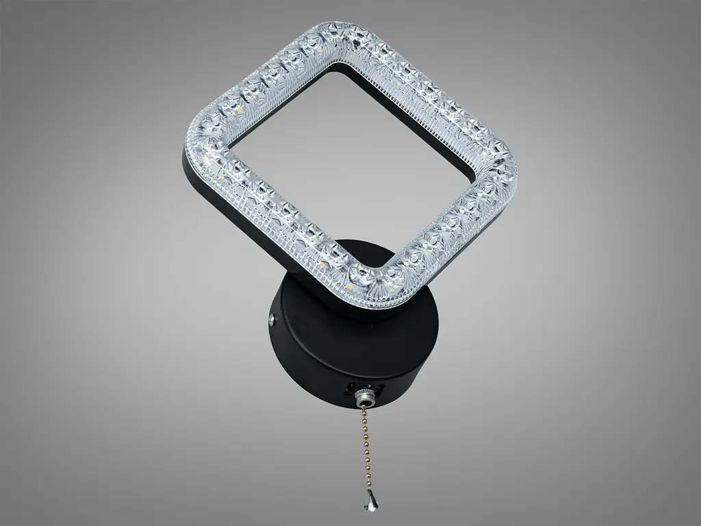 Настінне приліжкове LED бра Romin 17 Вт чорне CCT - фото 4