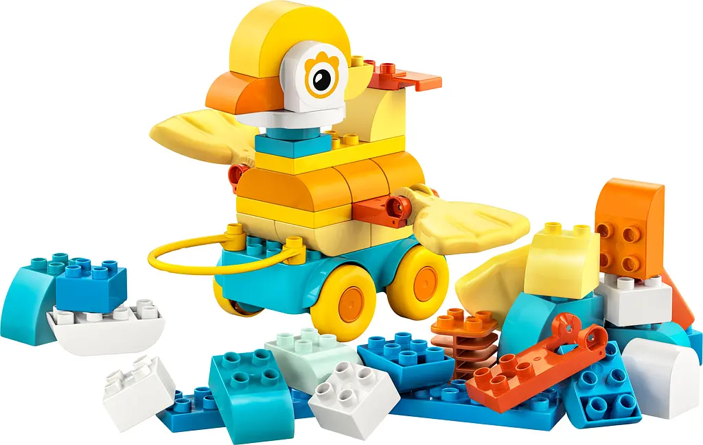 Конструктор LEGO DUPLO Town Тварини на колесах 3в1 58 деталей (10448) - фото 2