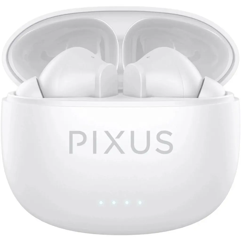 Бездротові навушники Pixus Band, TWS, BT5.3, 35mAh, 320mAh, 6h, white UA UCRF - фото 2