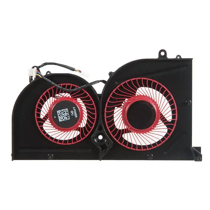 Вентилятор для ноутбука MSI GS62, GS63, GS73 (BS5005HS-U2L1), DC (5V, 0.5A+0.5A), 4+4pin, подвійний (для GPU) - фото 5
